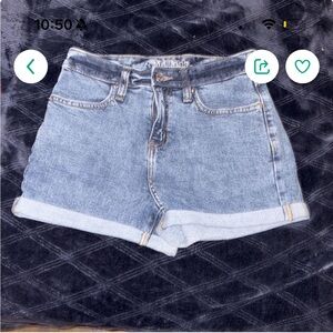 Denim Blue Women's Shorts